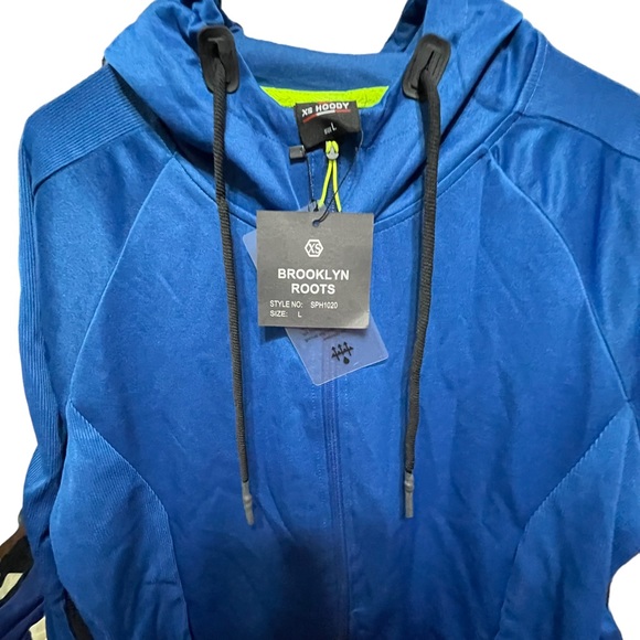 XS SPORT HOODY full zip hoodie size Large - Picture 2 of 15